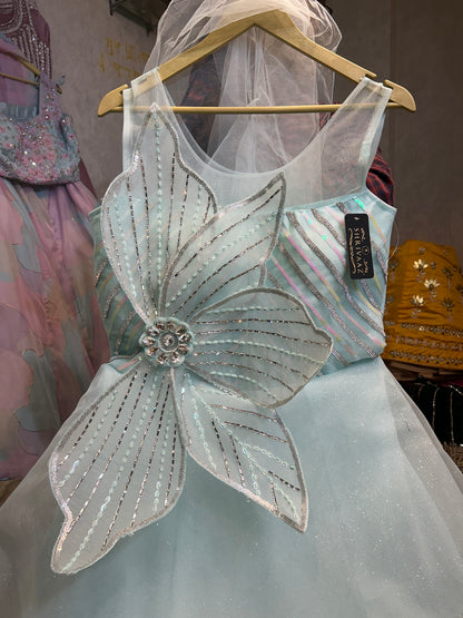 Blue Barbie Gown