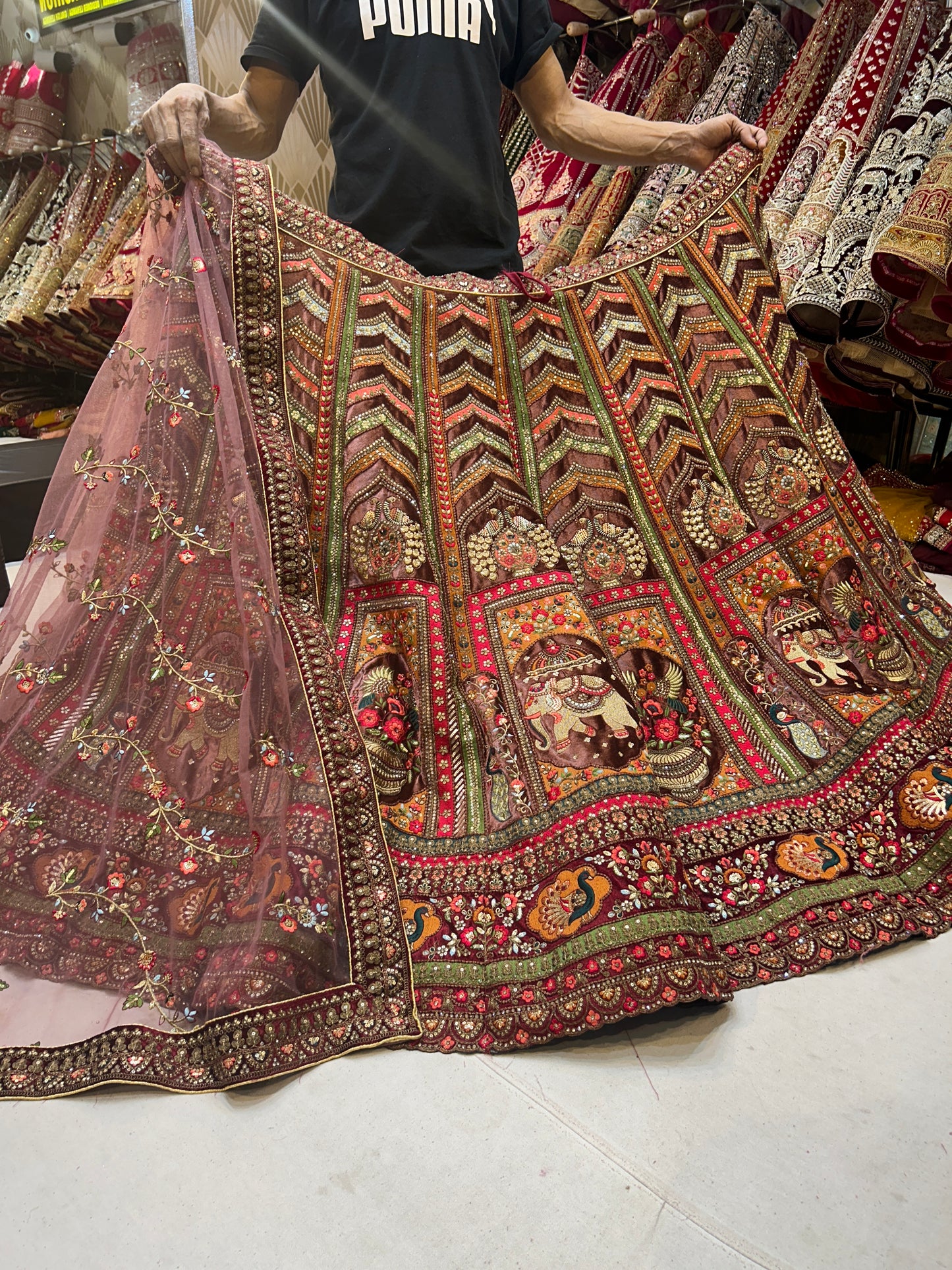 Heavy Bridal Lehenga