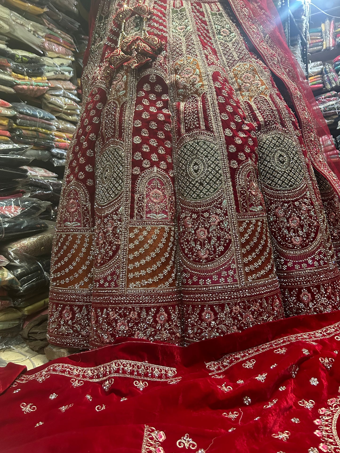 Gorgeous Red Lehenga