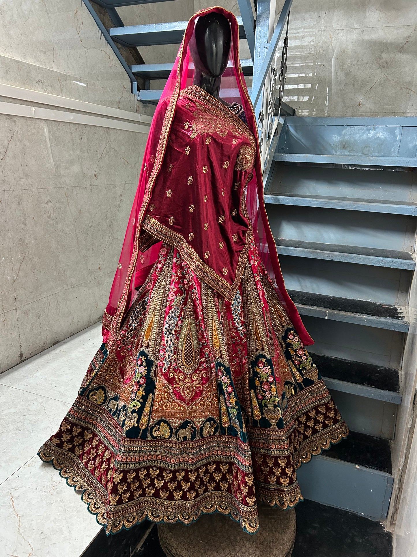 Fabulosa lehenga rosa 😍