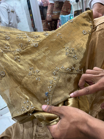 Pretty Golden Lehenga