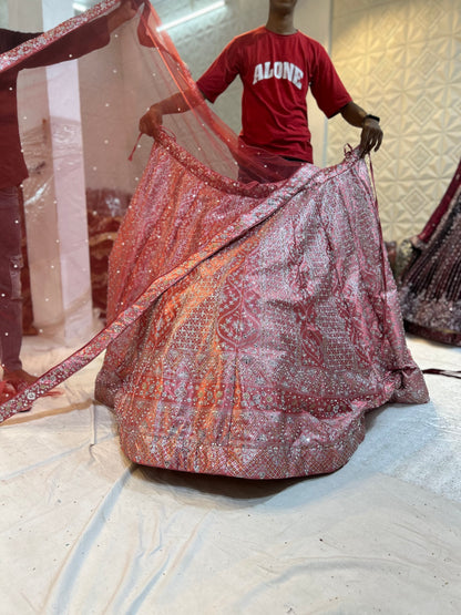 Stunning pink Lehenga