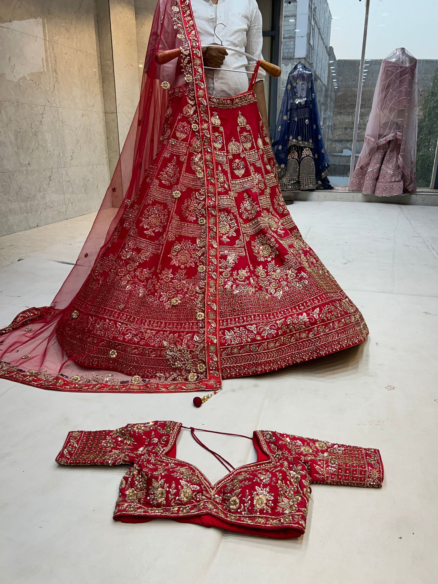 Fabulous Red Lehenga