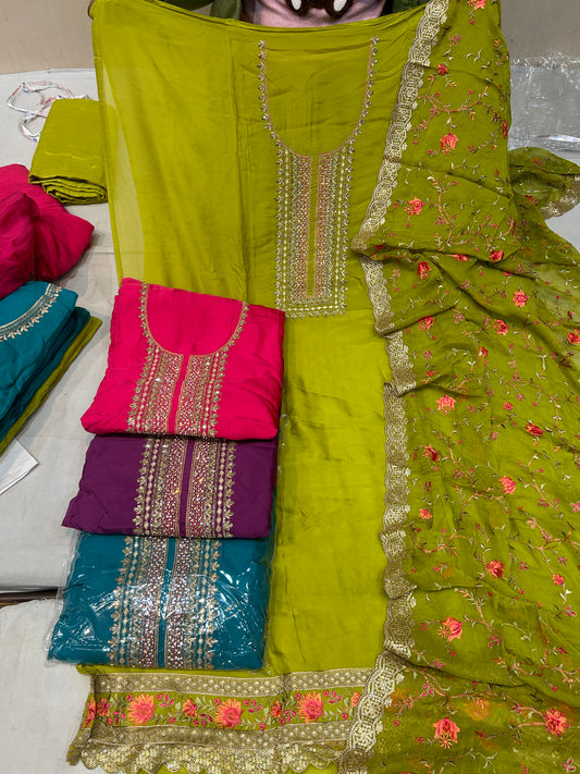 Haldi Latest designer suit