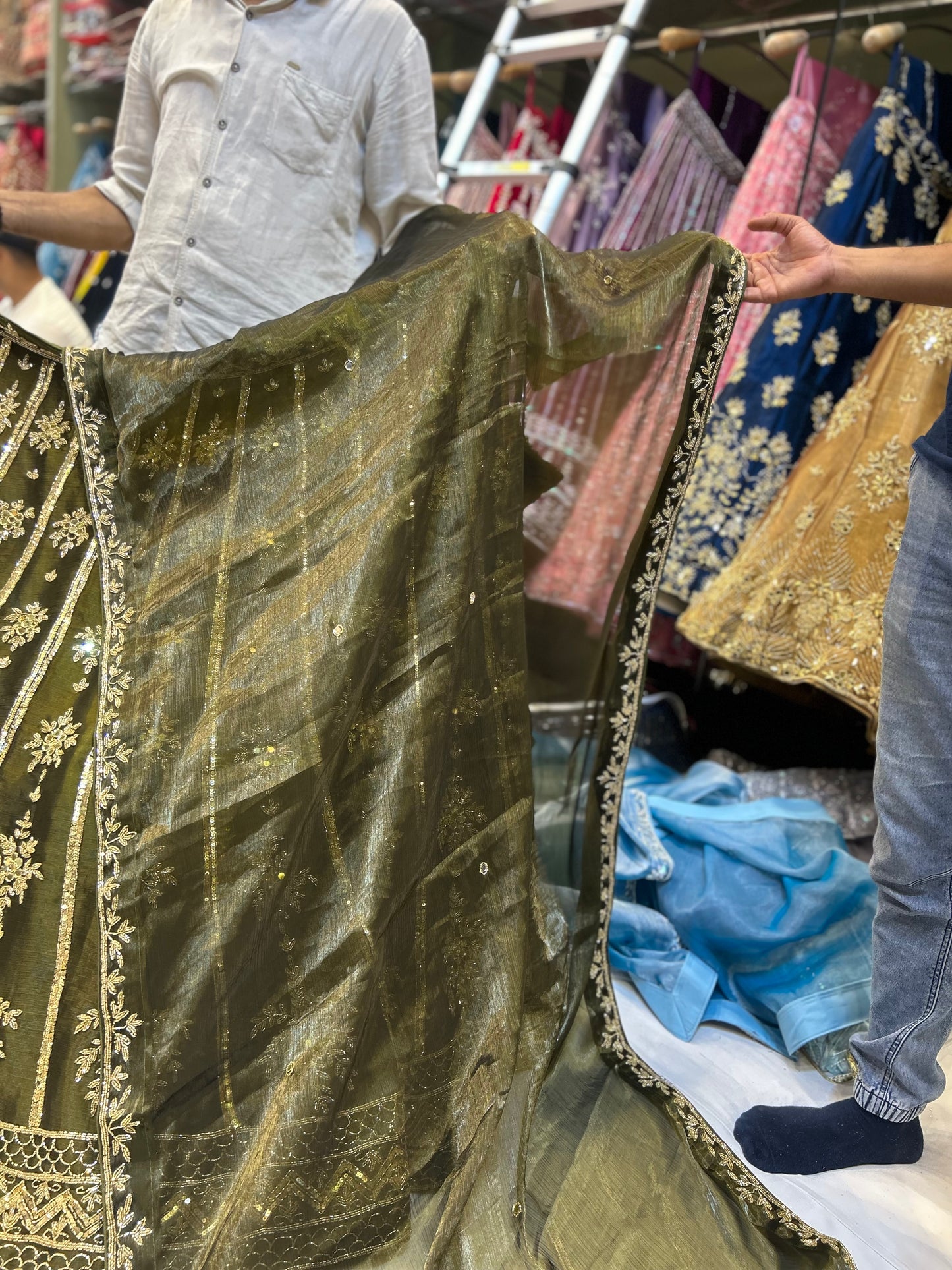 Beautiful PDP green lehenga