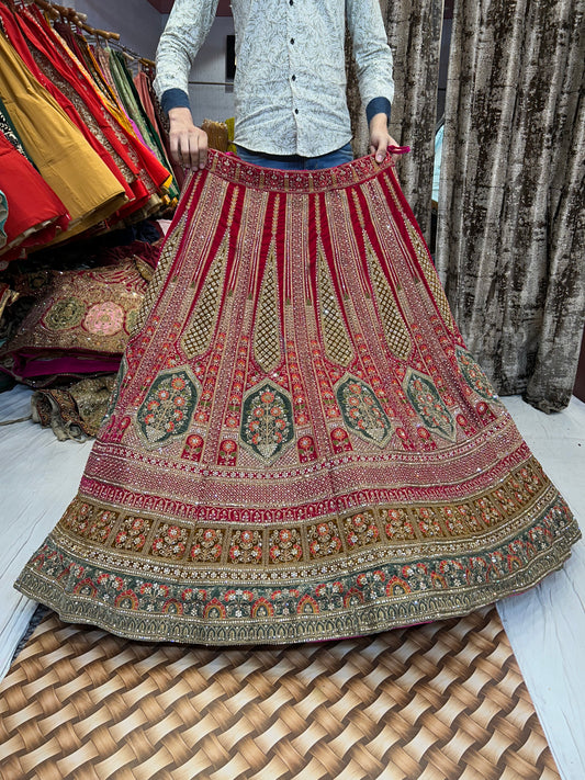 Girlish pink Lehenga