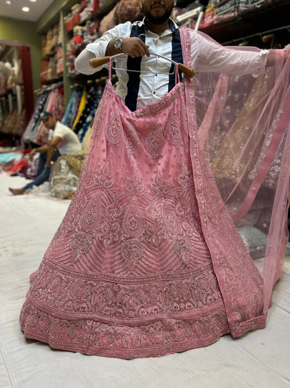 Stunning pink lehenga