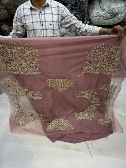 Attractive peach lehenga