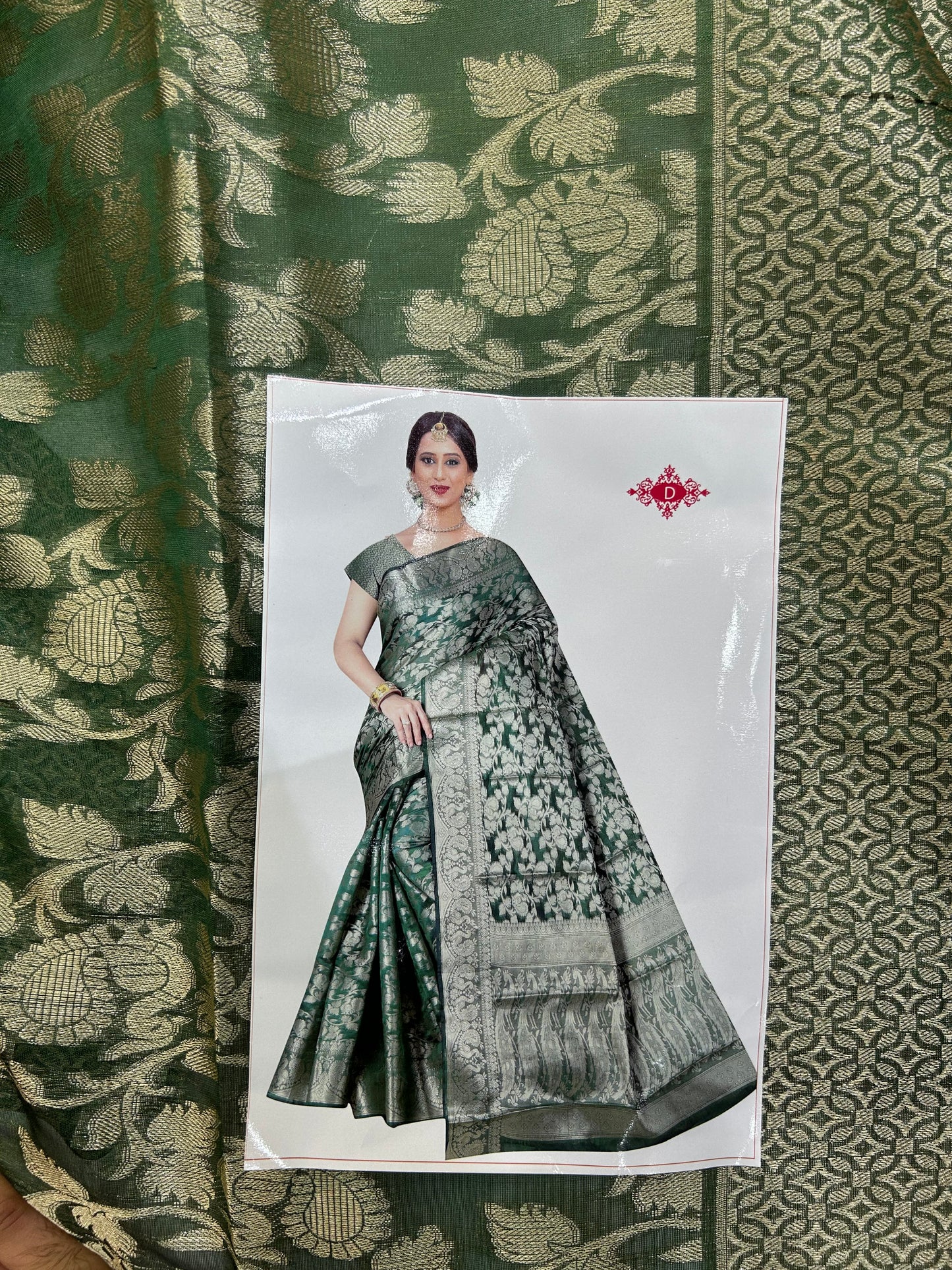 Fabulous green saree