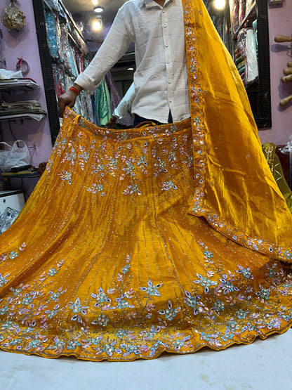 Awesome yellow Lehenga 🥰