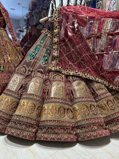 Heavy ball bridal Lehenga