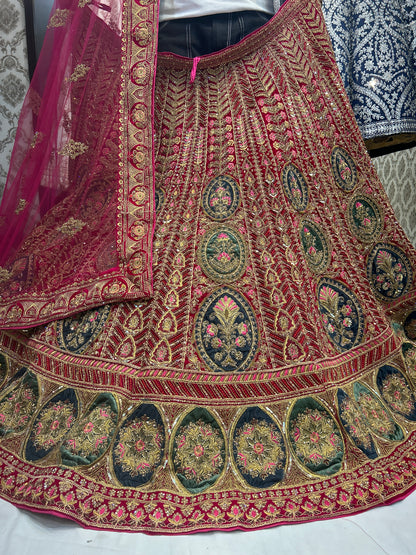 Fabulous Red Bridal Lehenga