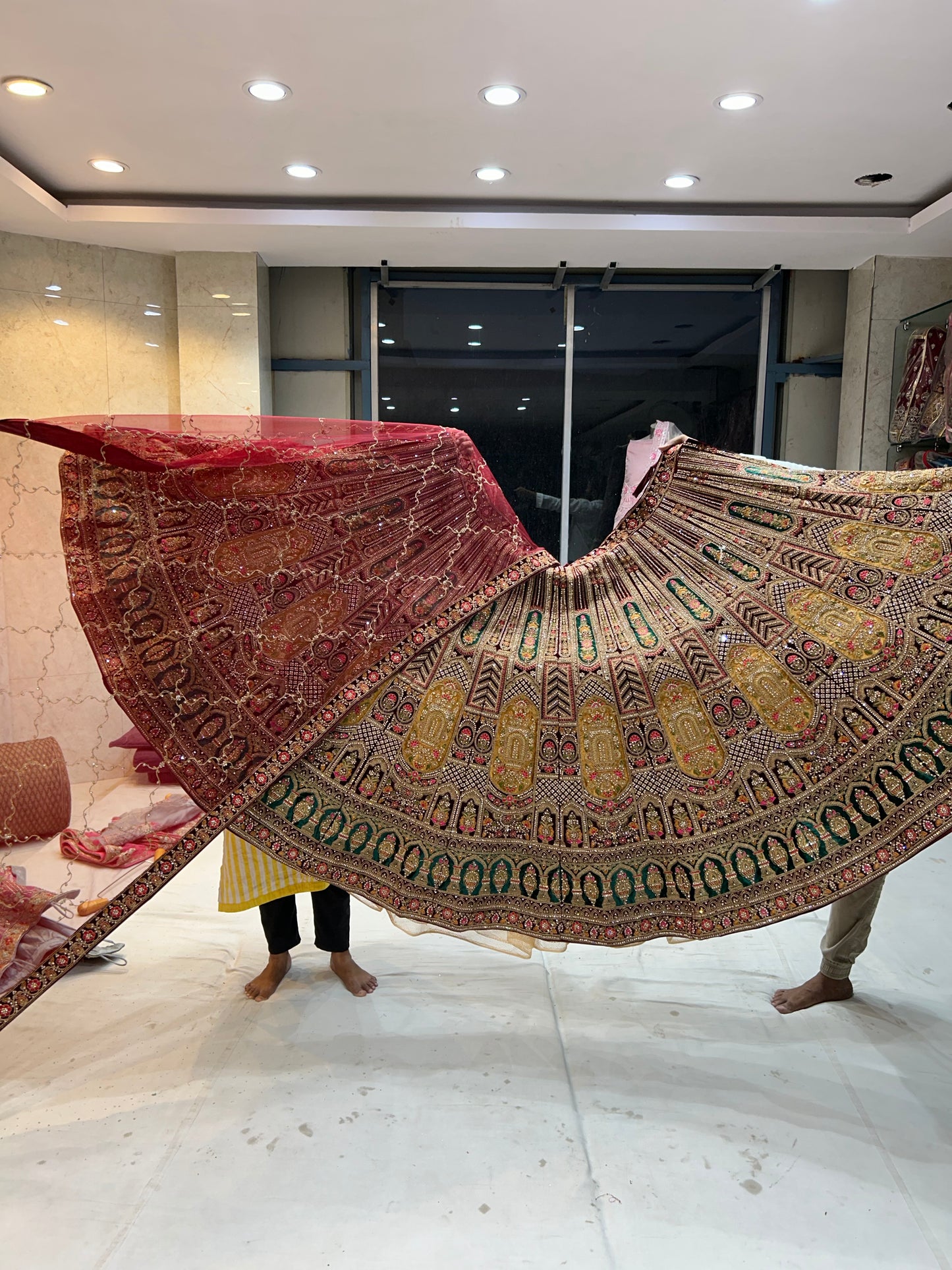 Lovely maroon Lehenga