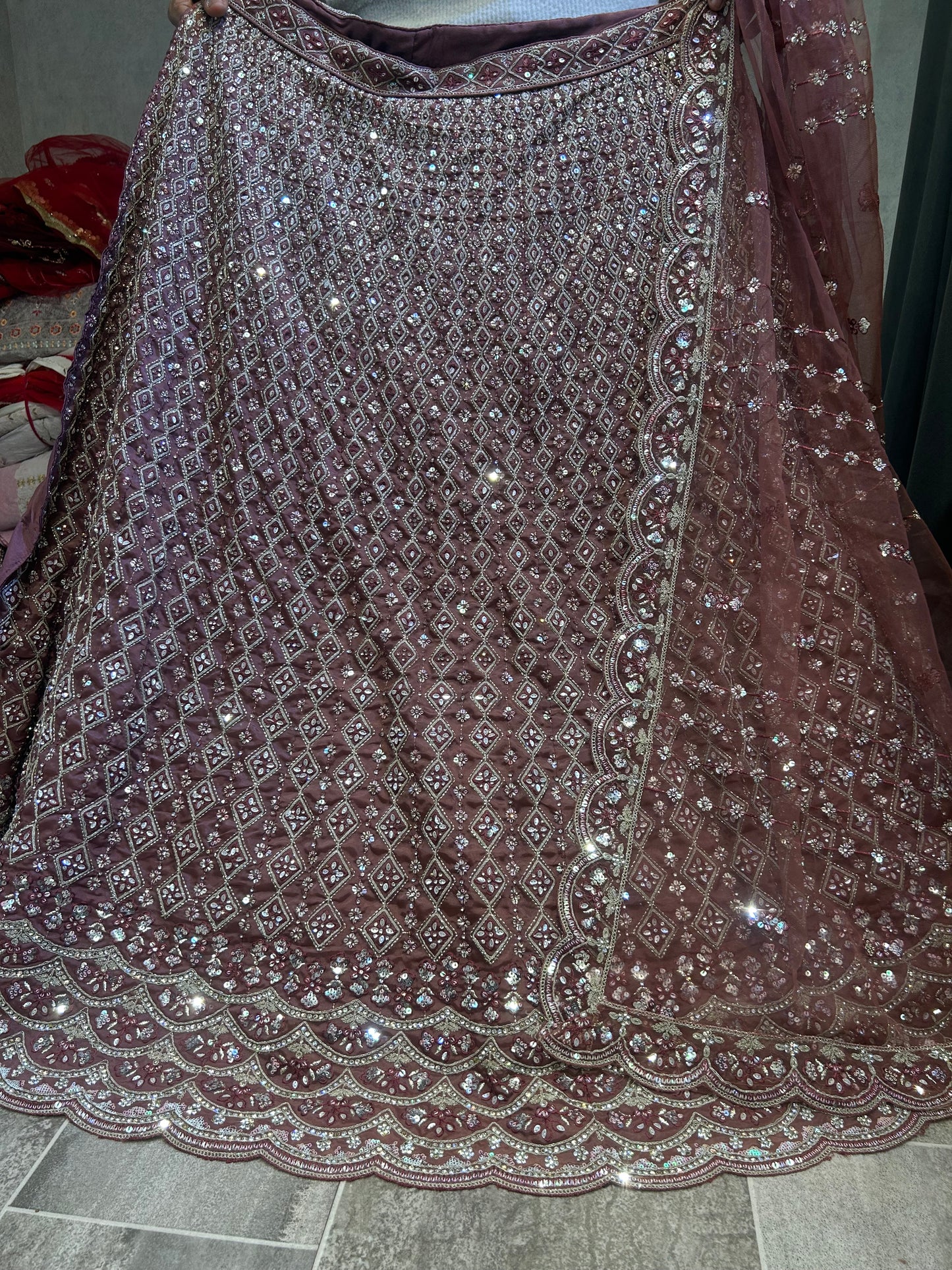 Lehenga increíble