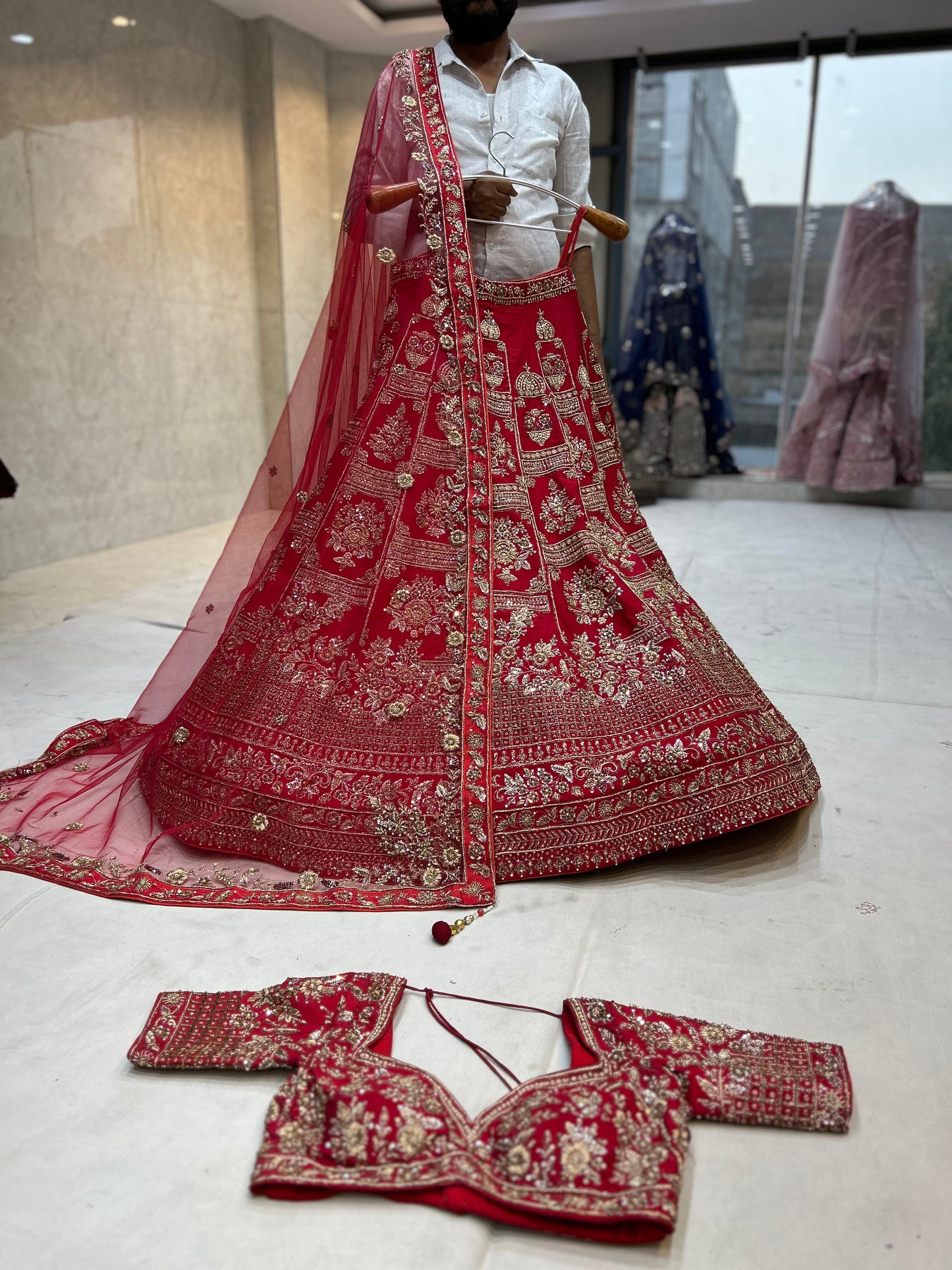 Fabulous Red Lehenga