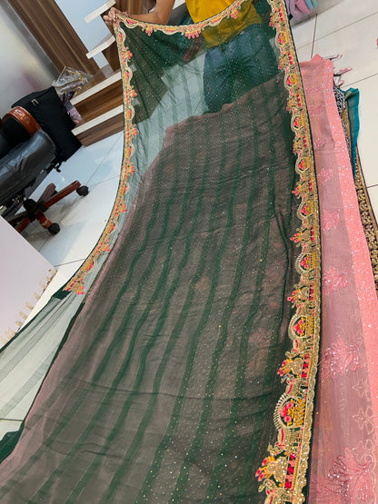 Pretty Green saree