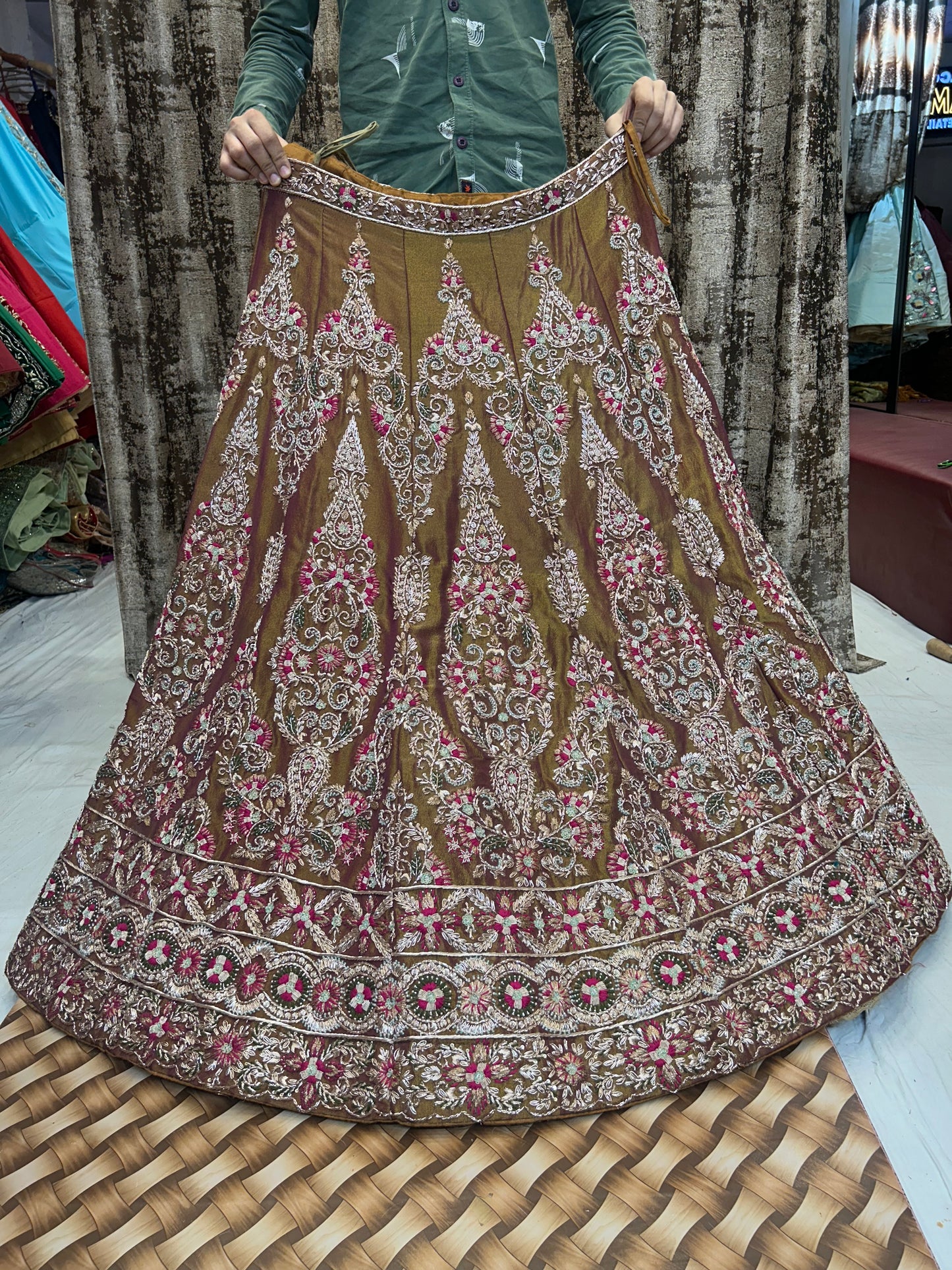 Awesome musturd  Lehenga ❤️