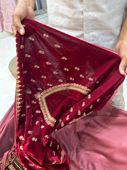 Lovely maroon Lehenga