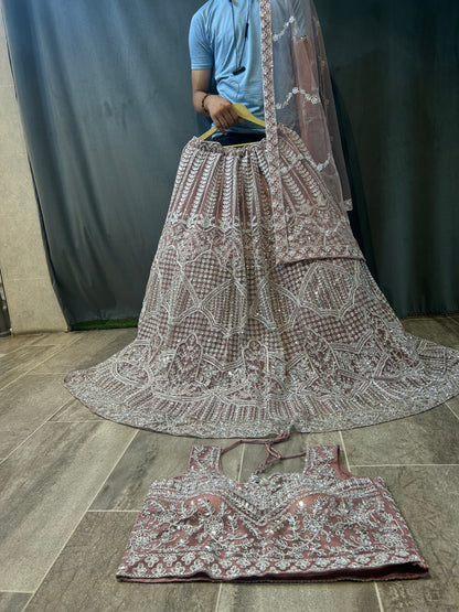 Majestic  lite pink Lehenga 🥰