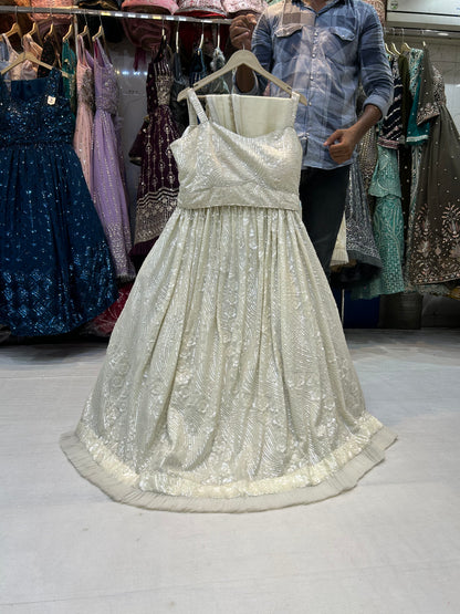 Beautiful White Lehenga