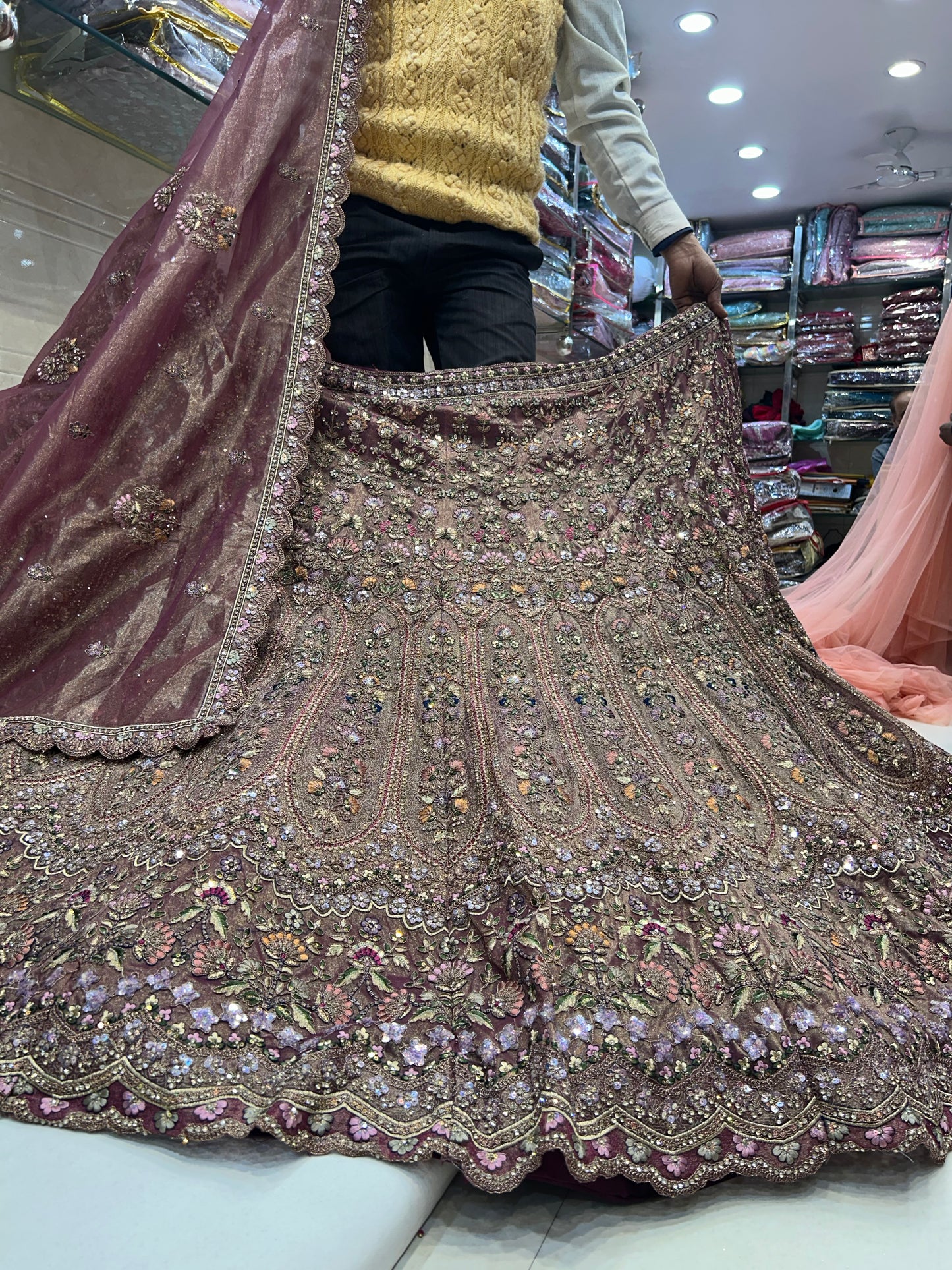 Extraordinary heavy Lehenga