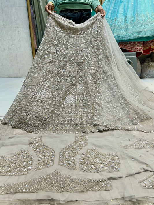 Pretty grey Lehenga