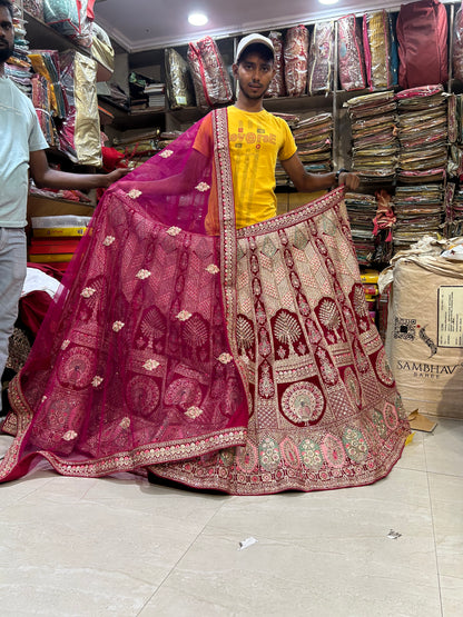 Stunning pink Lehenga