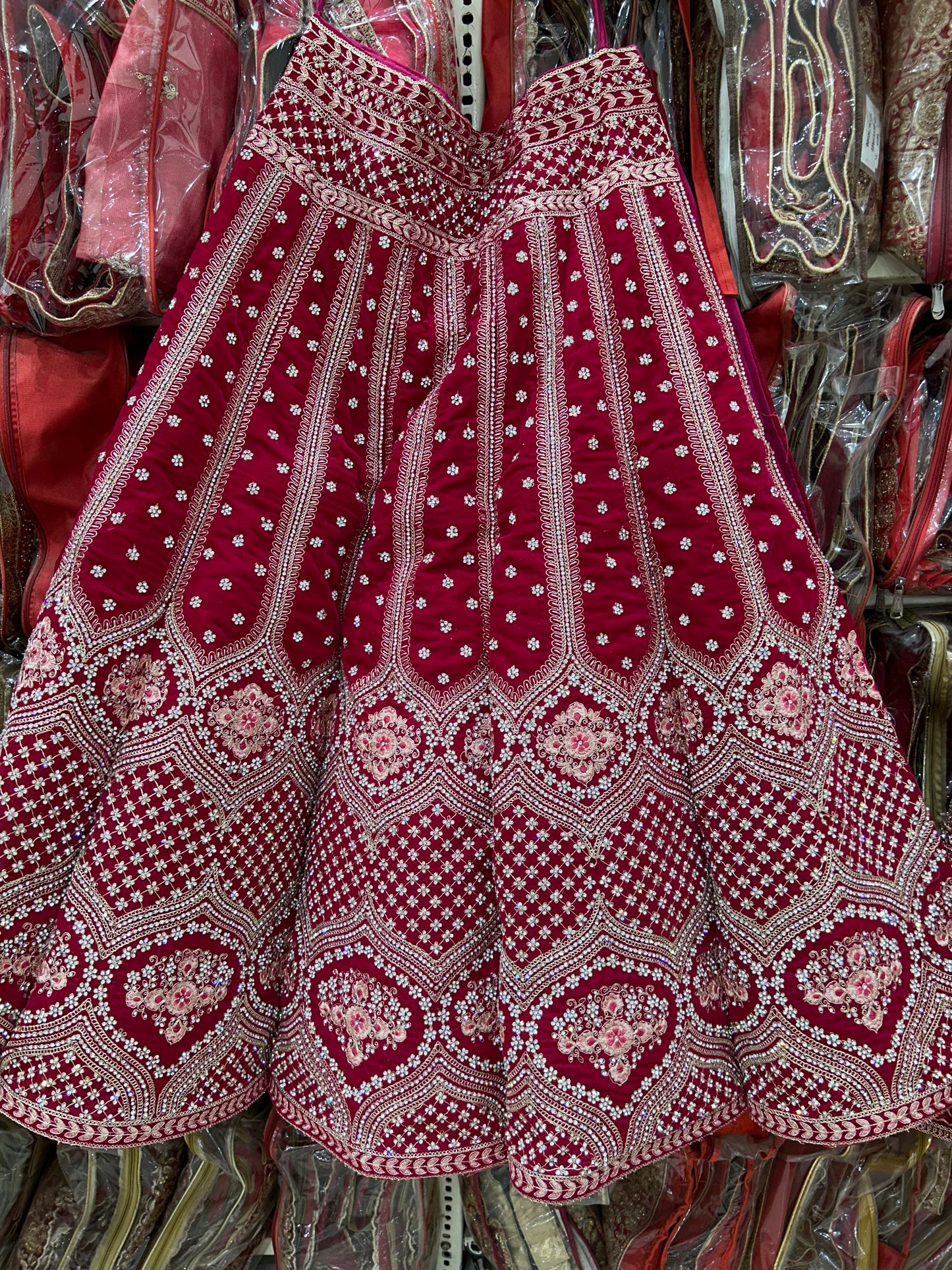 Lovely pink Ball Lehenga