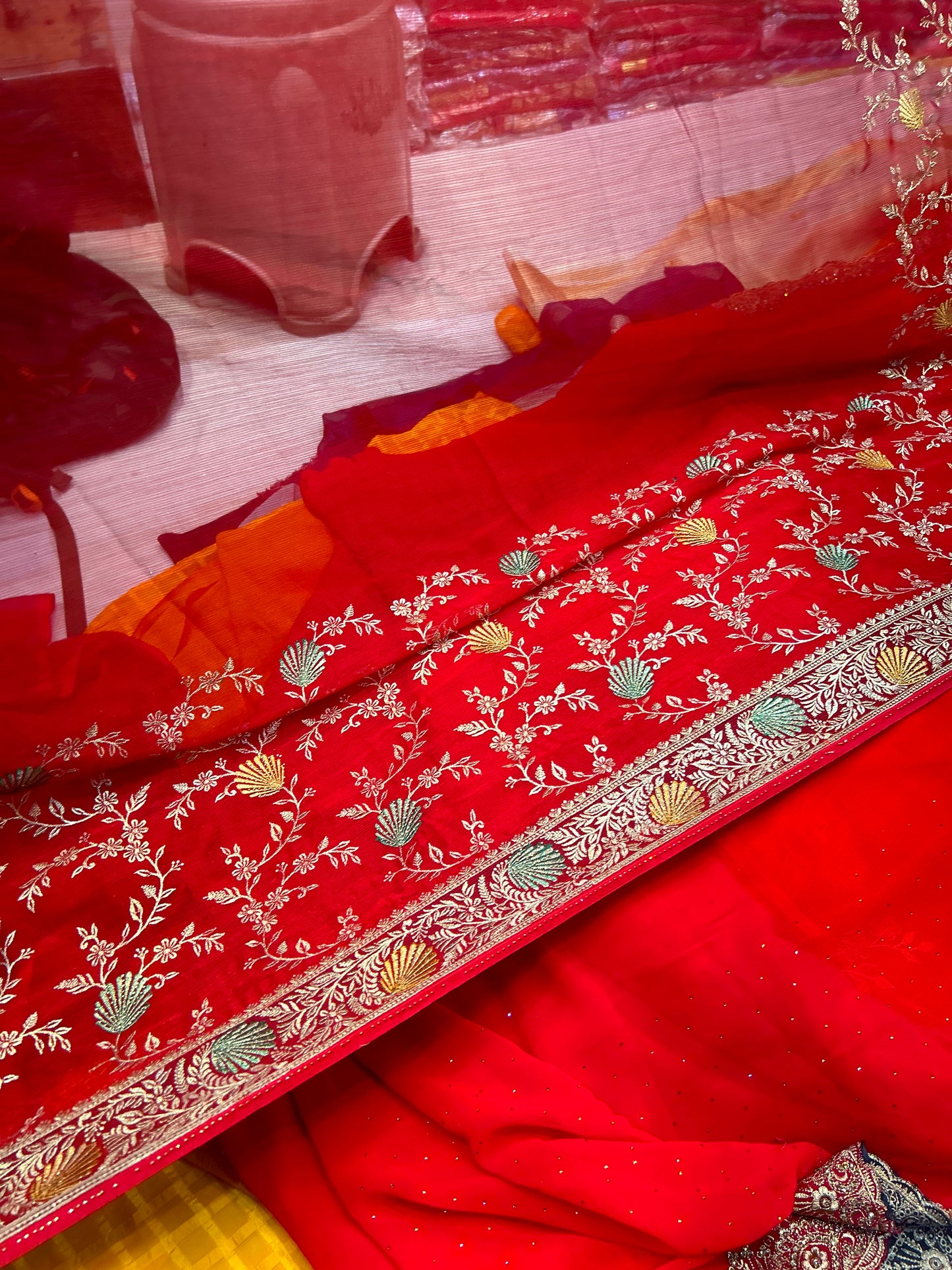 Fabulous Red saree