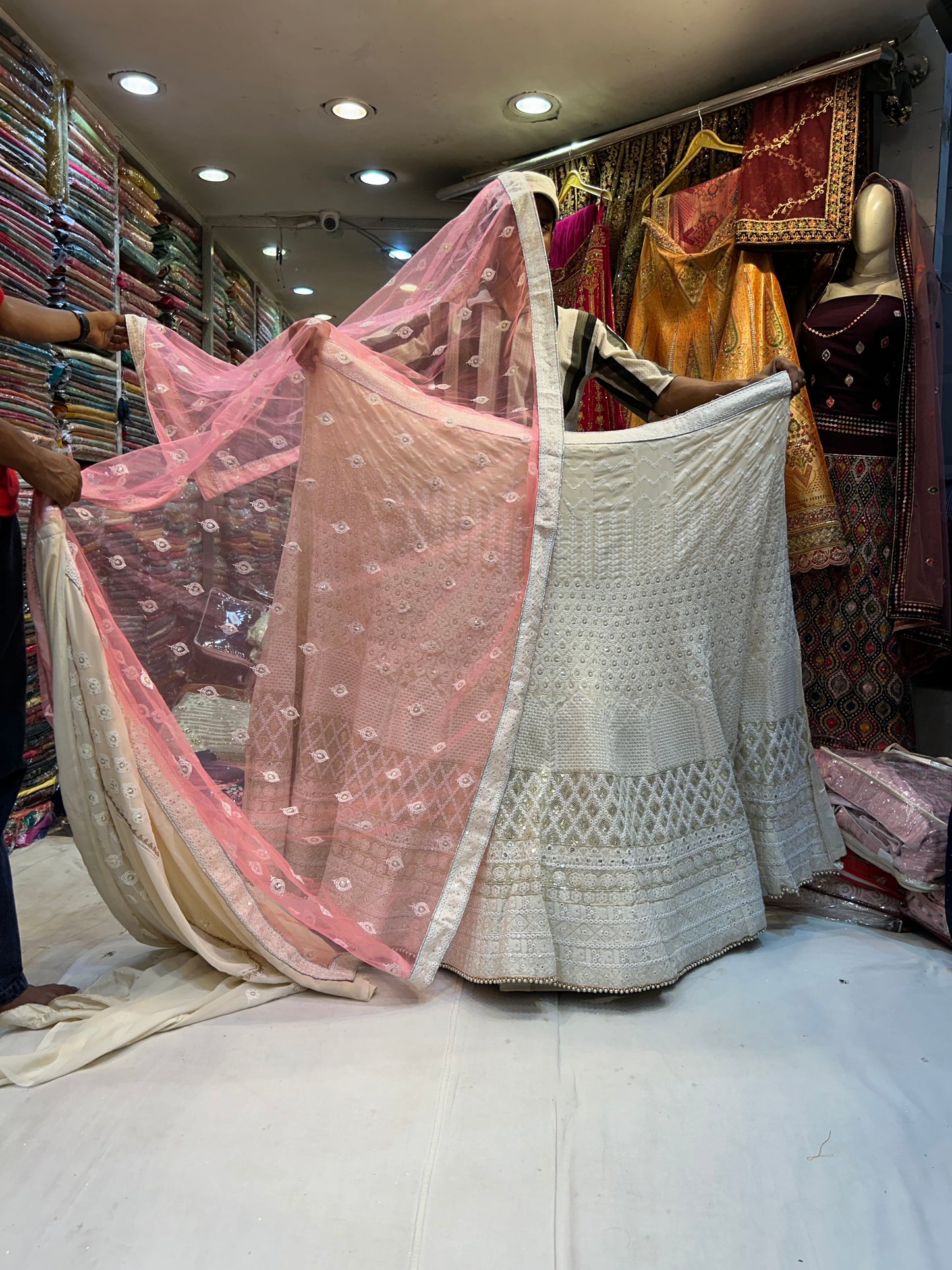 Fantastic white Lehenga