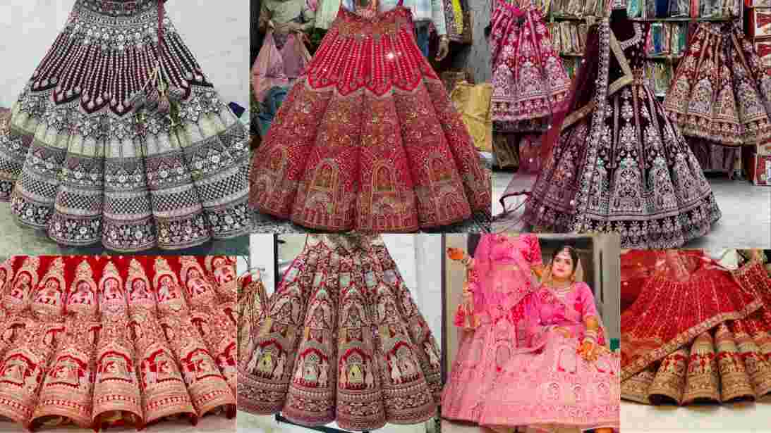 Ball Pattern lehnga