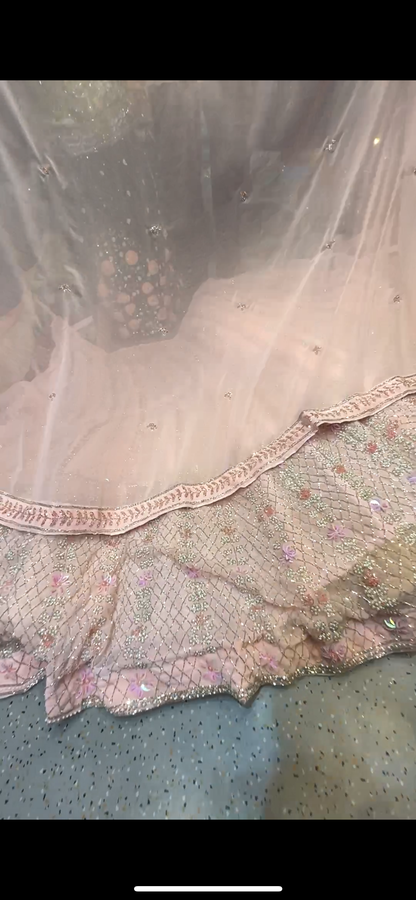 Fabulous baby pink Lehenga