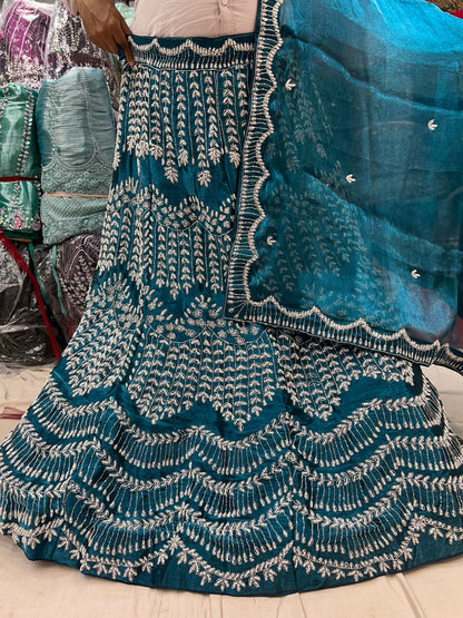 Awesome blue Lehenga