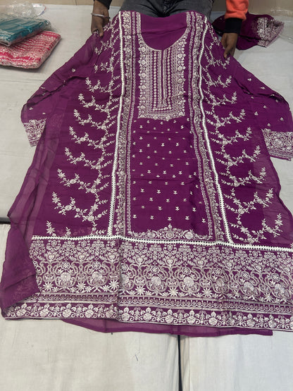 Purple Violet Latest designer suits