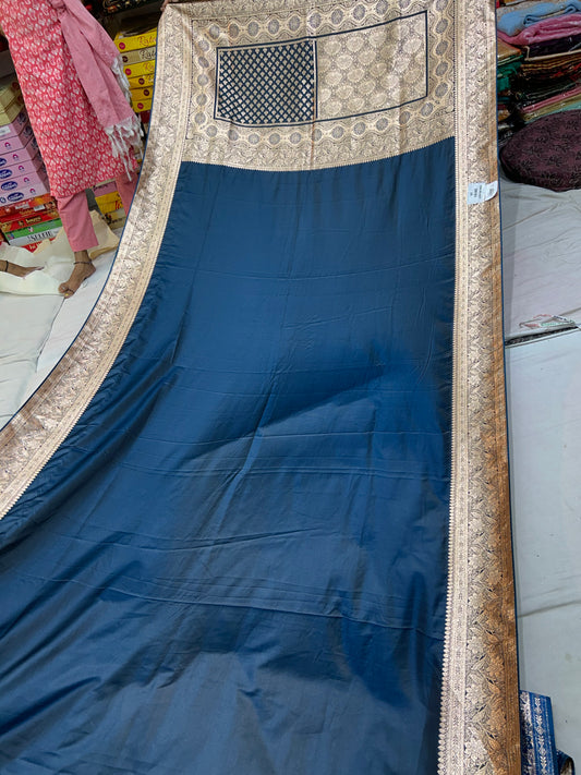 Fantastic blue saree