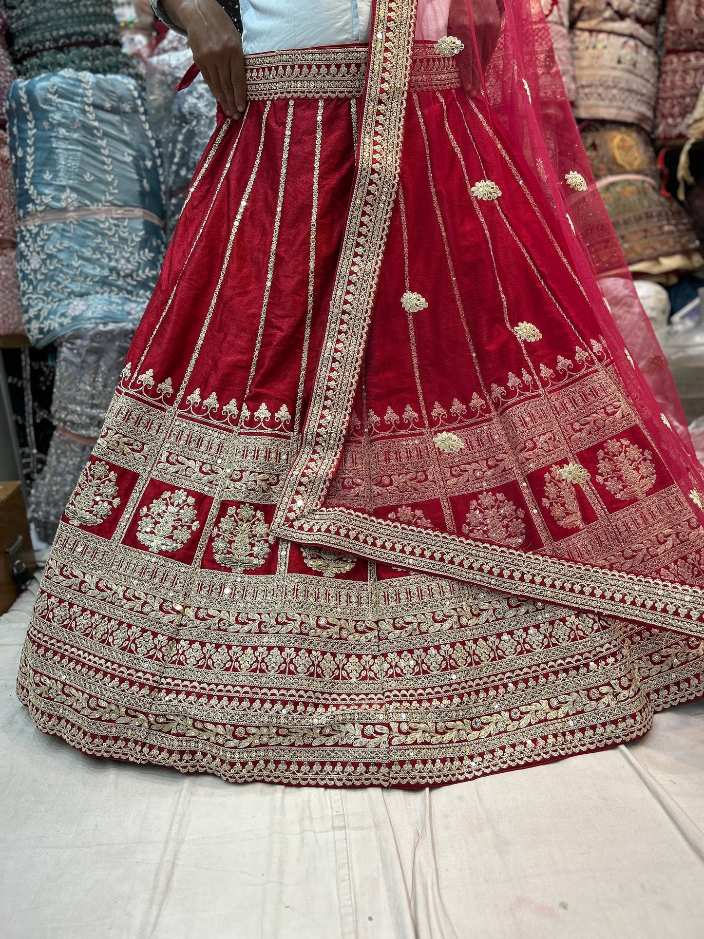 Fabulous red Lehenga