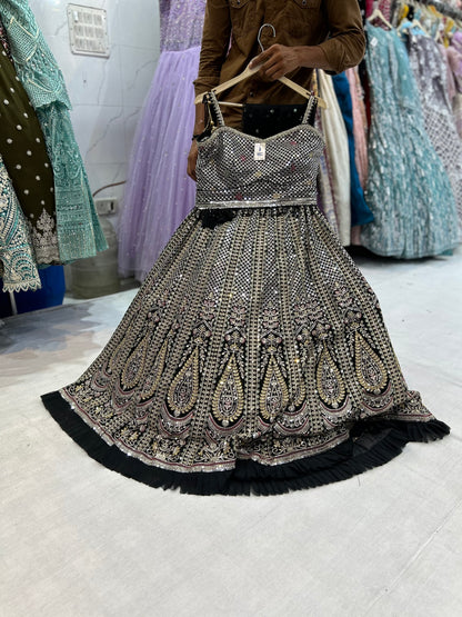 Awesome black Lehenga