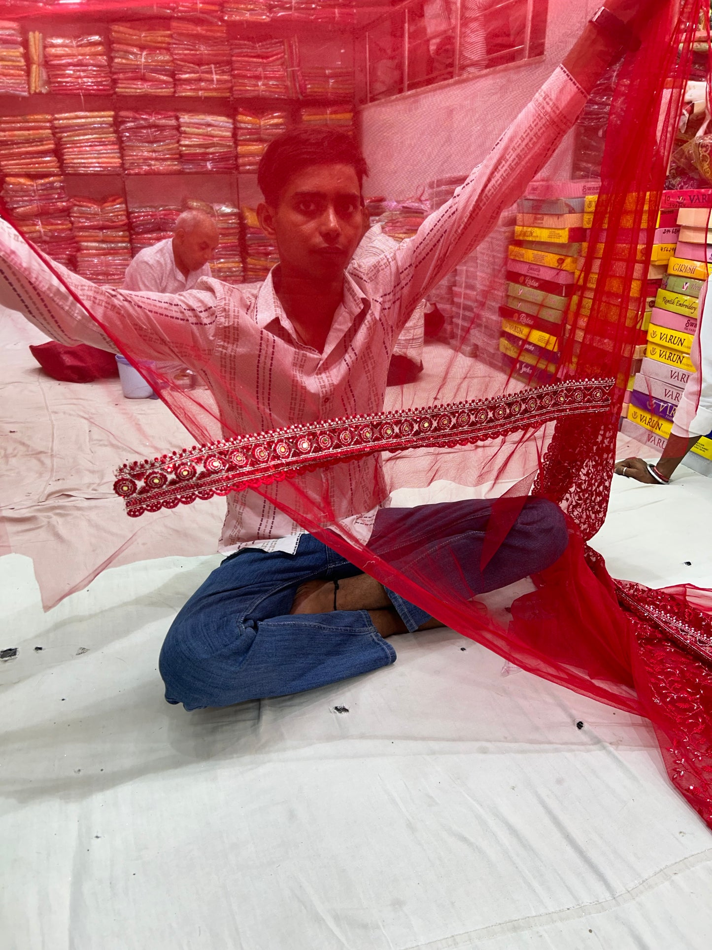 Gorgeous Red saree