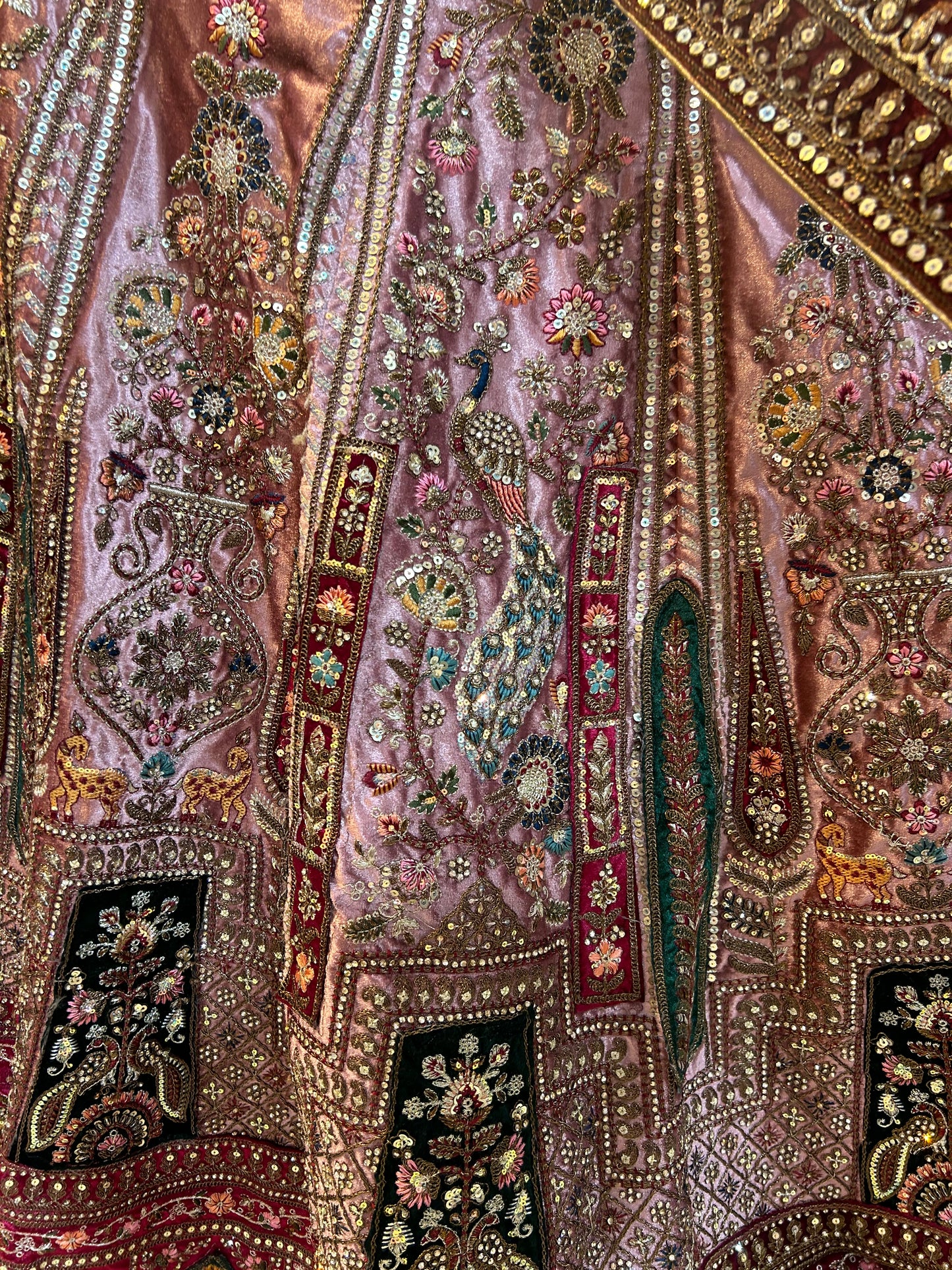 Lovely Pastel pink shade Flair Lehenga