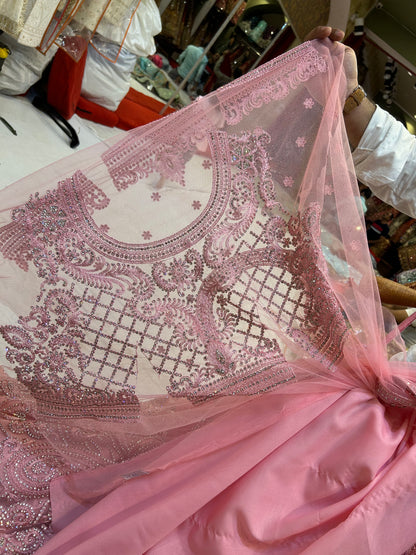 Stunning pink lehenga