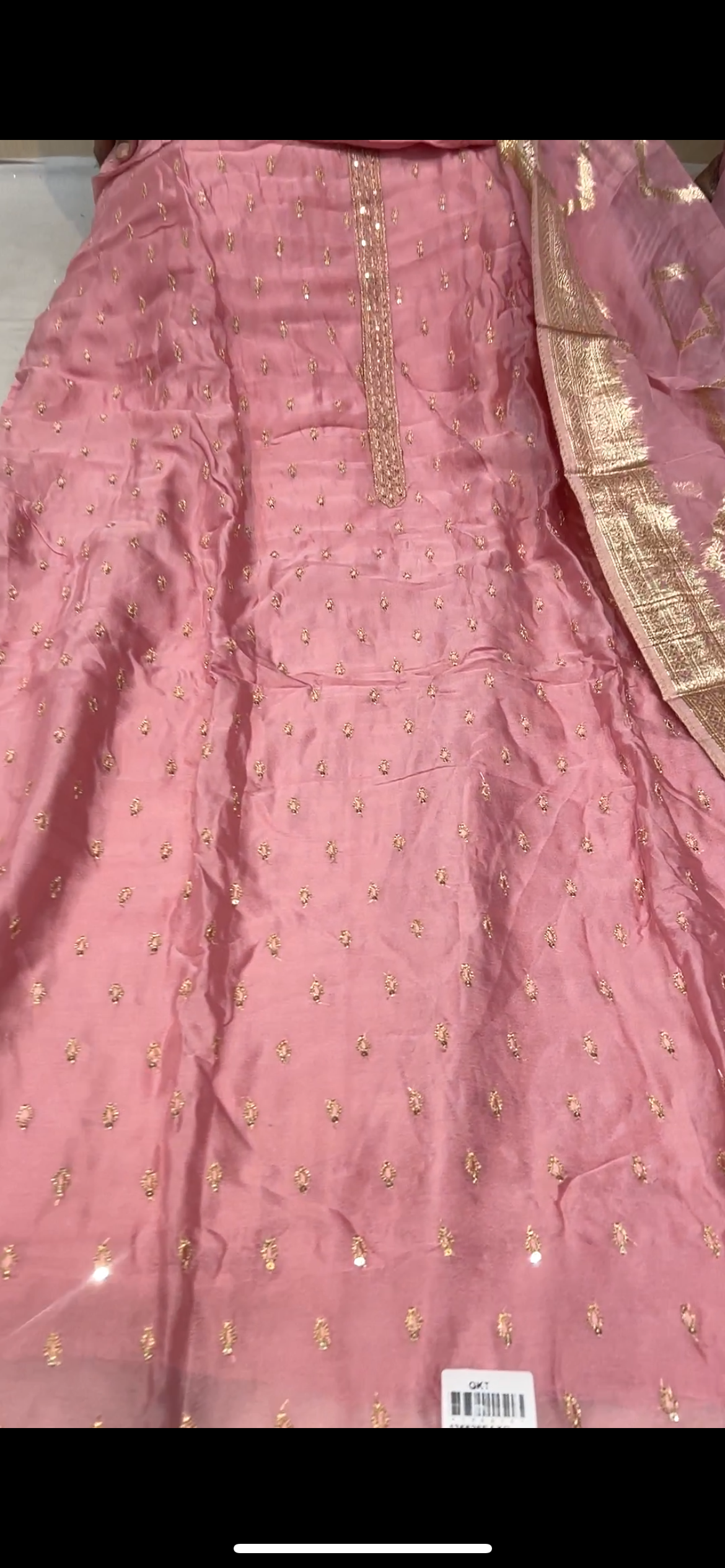 Pink Latest designer girlish suit