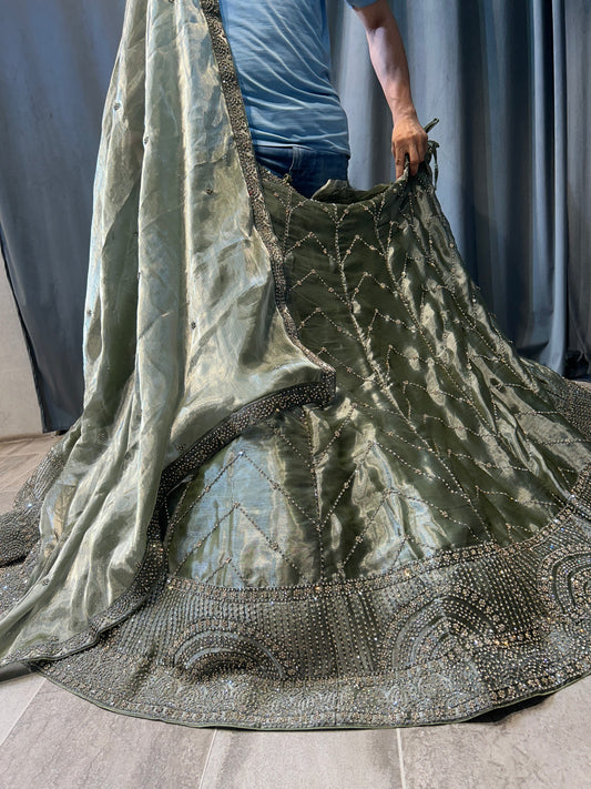 Gorgeous Green Lehenga 🥰