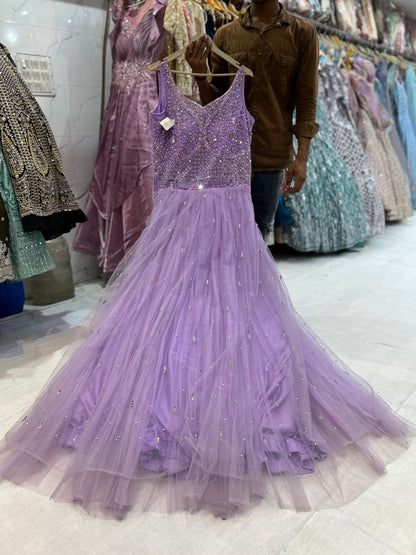 Purple stunning Lehenga