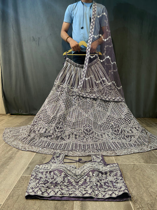 Lovely purple Lehenga 🥰