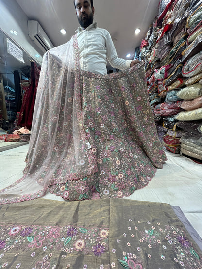 Green Beautiful Lehenga