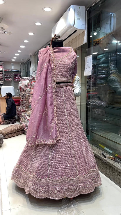 Fair pink Lehenga