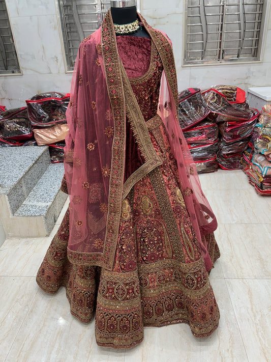 Lehenga rosa gajab