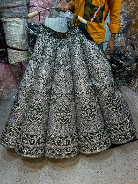 Lehenga brillante Gajab