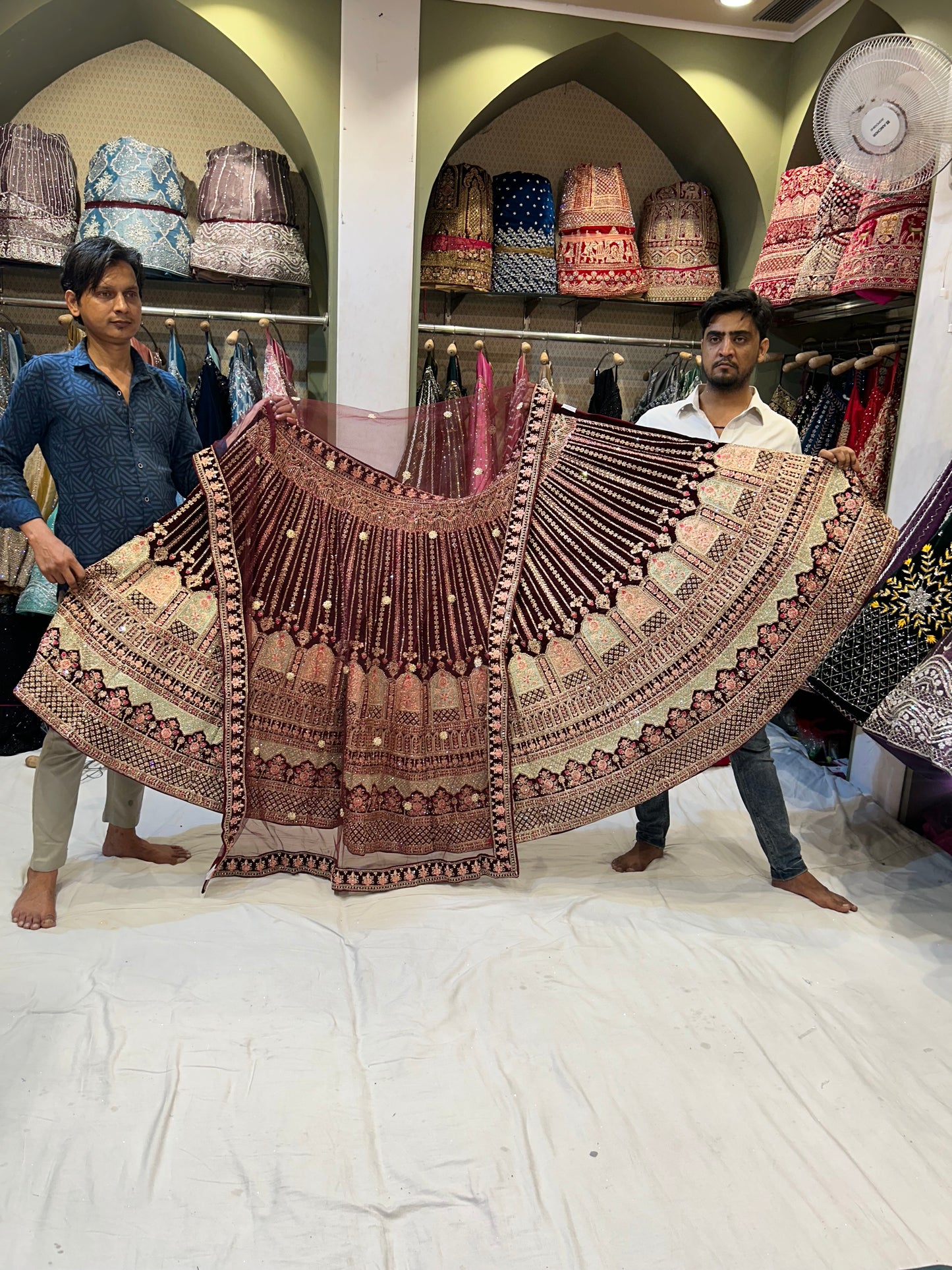 Beautiful Maroon Lehenga