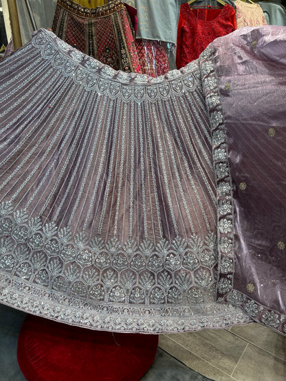 Charming dusty pink Lehenga